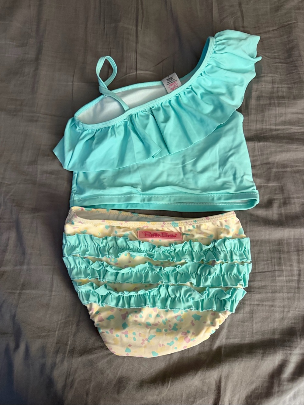 Ruffle Butts Girls 2pc Swimsuit